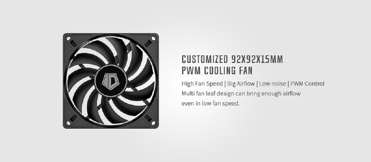 Tản nhiệt khí CPU ID-COOLING IS 47K được tối ưu cho lượng gió lớn, tốc độ cao, độ ồn tối thiểu